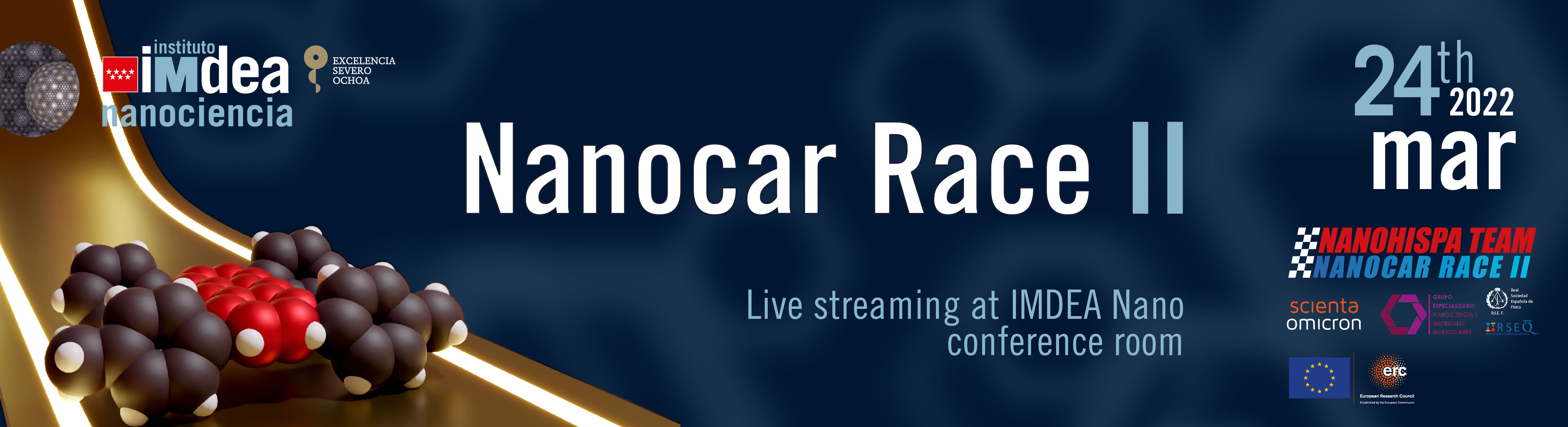 nanocar race ii banner