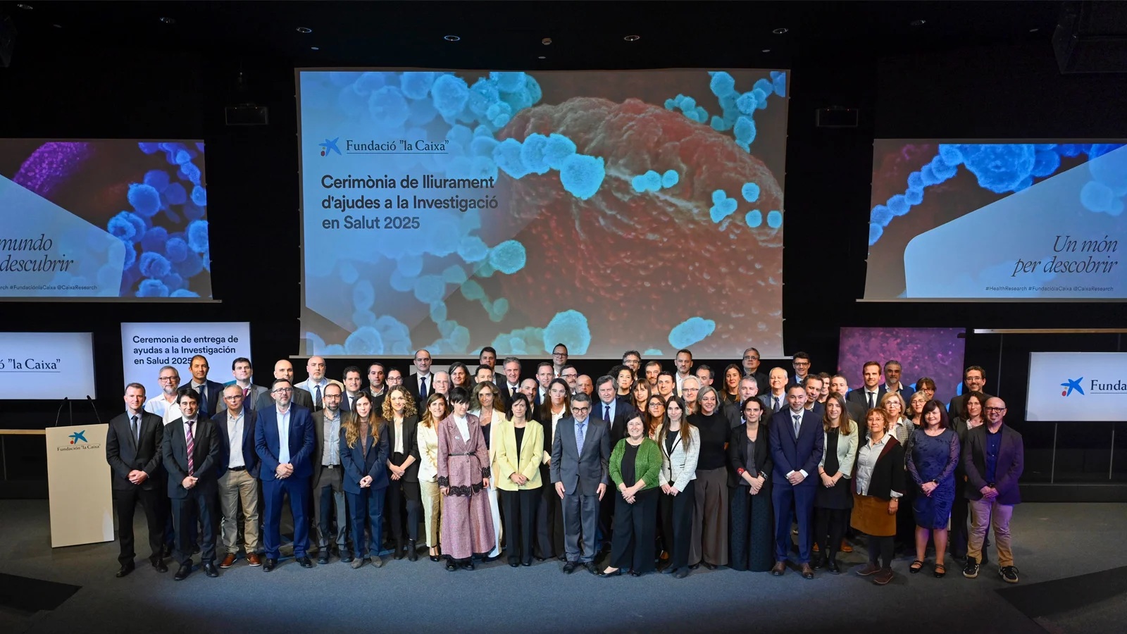 Cerimonia Salut 2025 Fundacio la Caixa