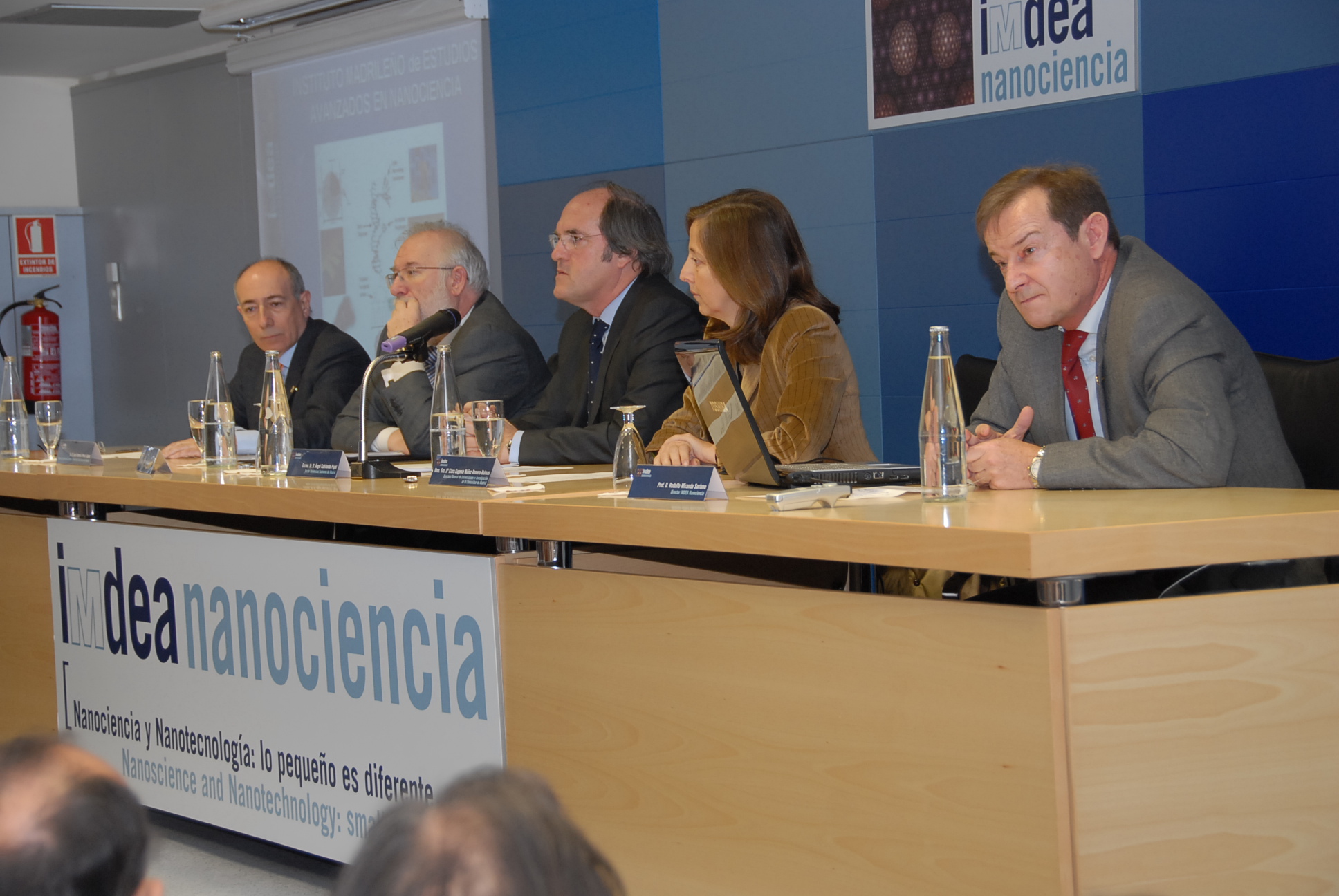 2008 Presentación de IMDEA Nanociencia 2